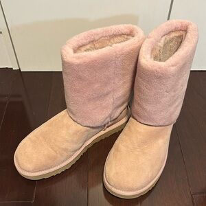 UGG boots perfect condition pale pink